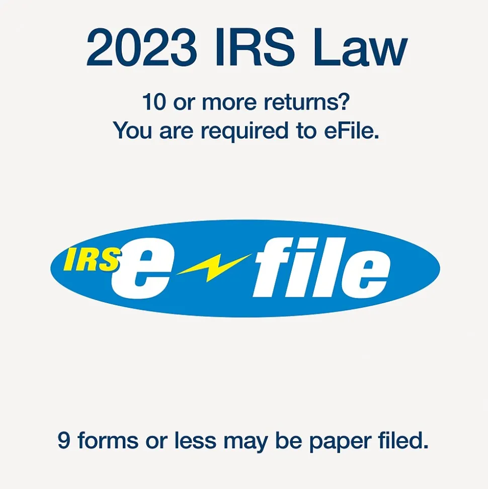 Adams 2024 1099-MISC Tax Form with e-files and Access to Adams Tax Forms Helper, 4-Part, 2-Up, Copy A, 1, B, 2, 24/Pack