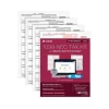 Adams 2024 1099-NEC Tax Form with e-files and Access to Adams Tax Forms Helper, 4-Part, 3-Up, Copy A, 1, B, 2, 24/Pack