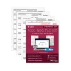 Adams 2024 1099-NEC Tax Form with 10 e-files, 4-Part, 3-Up, Copy A, 1, B, 2, 50/Pack (STAX550NEC-24)