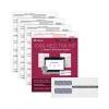 Adams 2024 1099-NEC Tax Form with Self-Seal Envelope, 4-Part, 3-Up, Copy A, 1, B, 2, 12/Pack (STAX512NEC-24)