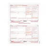 Adams 2024 W-2 1-Part Copy A Laser/Inkject Tax Forms, 100/pack (LW2FEDAW3)