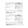 Adams 2024 W-2 1-Part Copy B Laser/Inkject Tax Forms, 100/pack (LW2EEBQ)