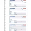 Adams® Carbonless Receipt Book, 3" x 8", 2-Part, 200 Sets/Book (SC1182)
