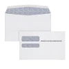 Adams Gummed Double Window 1095 B&C Tax Form Envelopes, White, 100/Pack (DW1095BC18-S)