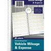 Adams Mileage Records, 5.25" x 8.5", 24 Sets/Book (AFR12)