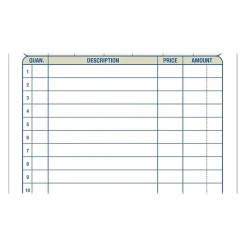 Adams 3-Part Carbonless Sales Orders, 7.19