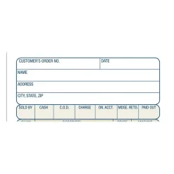 Adams 3-Part Carbonless Sales Orders, 7.19