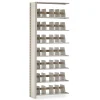 Add-on Unit for Snap-Together Open Shelving, 7-Shelves, 88"H x 36"W