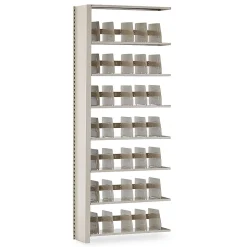 Add-on Unit for Snap-Together Open Shelving, 7-Shelves, 88"H x 36"W
