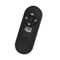 Adesso CyberTrack C100 HD 3840 x 2160 Webcam, 8 Megapixel, Black (Cybertrack C100)