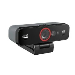 Adesso CyberTrack F1 HD 1920 x 1080 Webcam, 2.1 Megapixel, Black (CyberTrack F1)