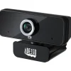 Adesso CyberTrack HD 3840x2160 Webcam, 8 Megapixels, Black (CYBERTRACK6S)