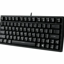 Adesso EasyTouch 610 Mechanical Compact Keyboard, Black (AKB-610UB)