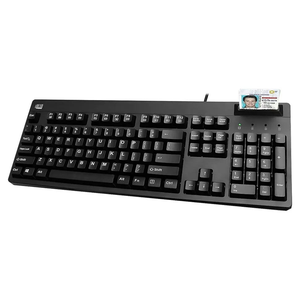 Adesso EasyTouch Keyboard, Black (AKB-630SB-TAA)