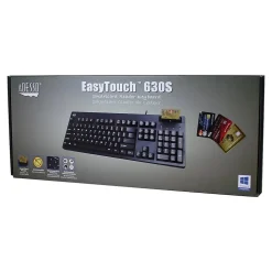 Adesso EasyTouch Keyboard, Black (AKB-630SB-TAA)