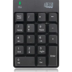 Adesso EasyTouch Wireless Keypad, Black (WKB-6010UB)