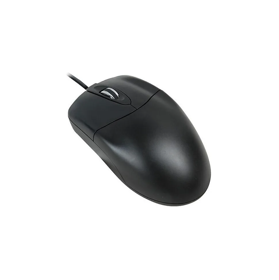 Adesso HC-3003PS Optical Mouse, Black