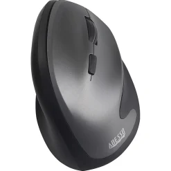 Adesso iMouse A20 Wireless Ergonomic Vertical Optical Mouse, Black