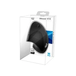 Adesso iMouse E10 Wireless Optical USB Mouse, Black (RG8162)