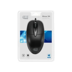Adesso iMouse iMouseM6-TAA Optical Mouse, Black