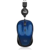 Adesso iMouse S8L Ambidextrous Optical USB Mouse, Blue/Black (IMOUSE S8L)