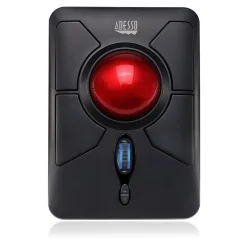 Adesso iMouse T50 Wireless Optical Mouse, Red/Black