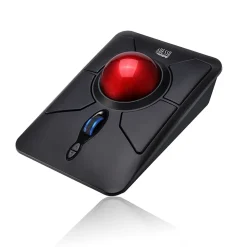 Adesso iMouse T50 Wireless Optical Mouse, Red/Black