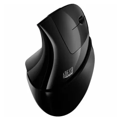 Adesso iMouse V30 Wireless Ergonomic Vertical Optical Mouse, Black (IMOUSEV30)