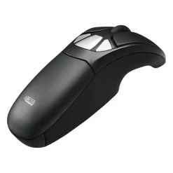 Adesso iMouse Wireless Ambidextrous Mouse, Black (iMouse P30)