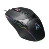 Adesso iMouse X5 Illuminated Seven-Button Gaming Mouse, USB 2.0, Left/Right Hand Use, Black
