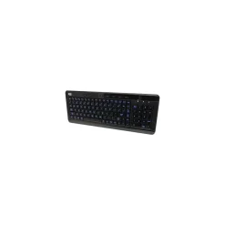 Adesso SlimTouch Wired Gaming Keyboard, Black (AKB-120EB)