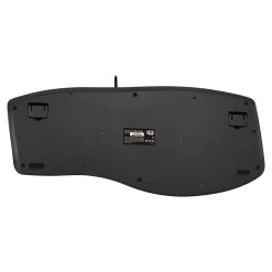 Adesso Tru-Form Media Ergonomic Keyboard, Black (AKB-160UB)