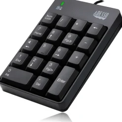 Adesso Wired Keypad, Black (AKB-601UB)