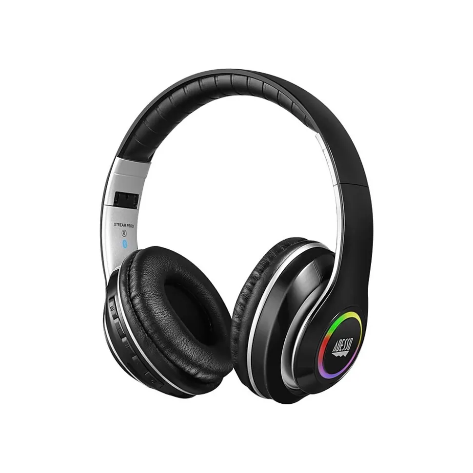 Adesso Xtream Bluetooth Gaming Headset, Black (XTREAM P500)
