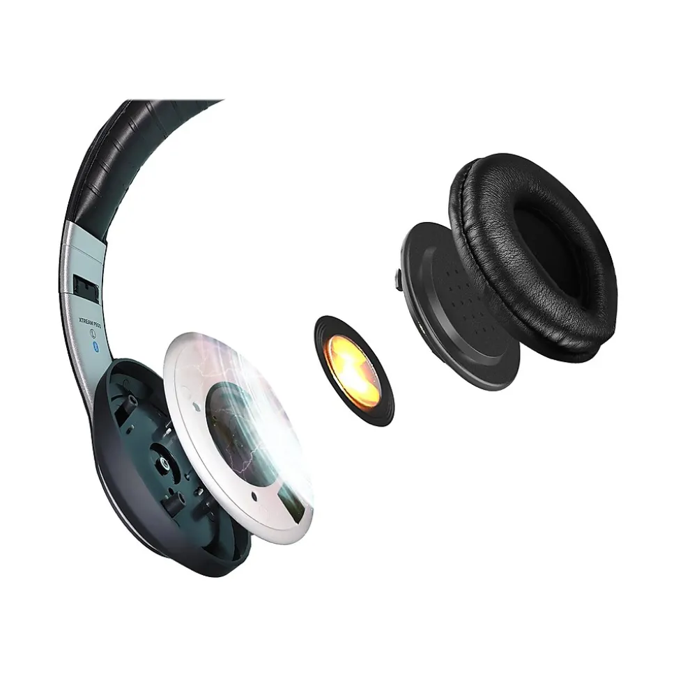 Adesso Xtream Bluetooth Gaming Headset, Black (XTREAM P500)