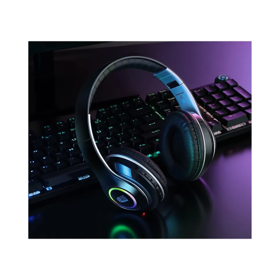 Adesso Xtream Bluetooth Gaming Headset, Black (XTREAM P500)