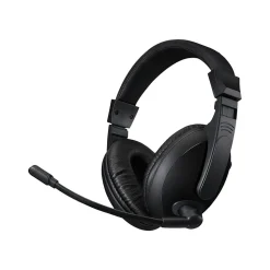 Adesso Xtream Stereo Headset, Over-the-Head, Black (XTREAMH5U)