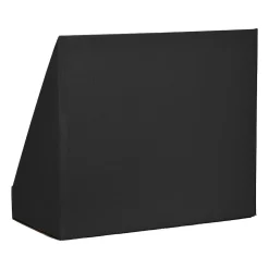 AdirOffice Cardboard 3-Tier Bookshelf, Black (505-01-BLK)