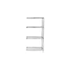 Adjustable Open Wire Shelving Add-On Units, 36" x 18" x 74"