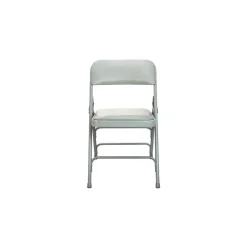 Advantage Vinyl Padded Folding Chairs, Gray, 40/Pack (DPI903V-GG-40)