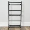 Advantus FlipShelf 3-Shelf Metal Unit, 14.5"W, Black (37635)
