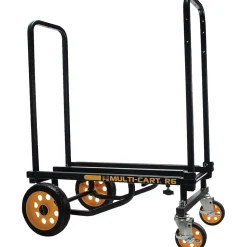 Advantus 8-Way Multi Cart Hand Truck, 500-lb. Capacity, Black (86201)
