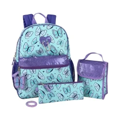 A.D.Ventures Backpack Set, Butterfly, Multicolor (2143STA)