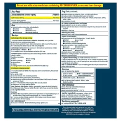 Advil Dual Action 250mg Acetaminophen/125mg Ibuprofen Caplets, 2/Packet, 50 Packets/Box (014795)