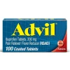 Advil Ibuprofen Pain Reliever/Fever Reducer, 200mg, 100/Box (015040)