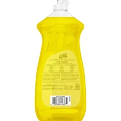 Ajax Liquid Dish Soap Lemon, 28 oz., 9/Carton (144673CT)
