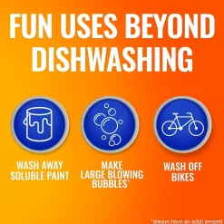 Ajax Triple Action Liquid Dish Soap, Fruity, 28 oz. (144678)