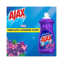 Ajax Ultra Dish Soap, Fabuloso Lavender, 28 fl. oz, 9/Carton (61037540CT)