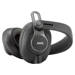 AKG Wireless Bluetooth Stereo Headphones, Black (K371BT)