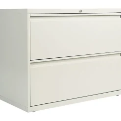 Alera 2-Drawer Mobile Lateral File Cabinet, Letter/Legal Size, Lockable, 28.375